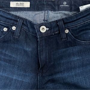 AG jeans the Stilt Cigarette Leg Dark Wash.27R